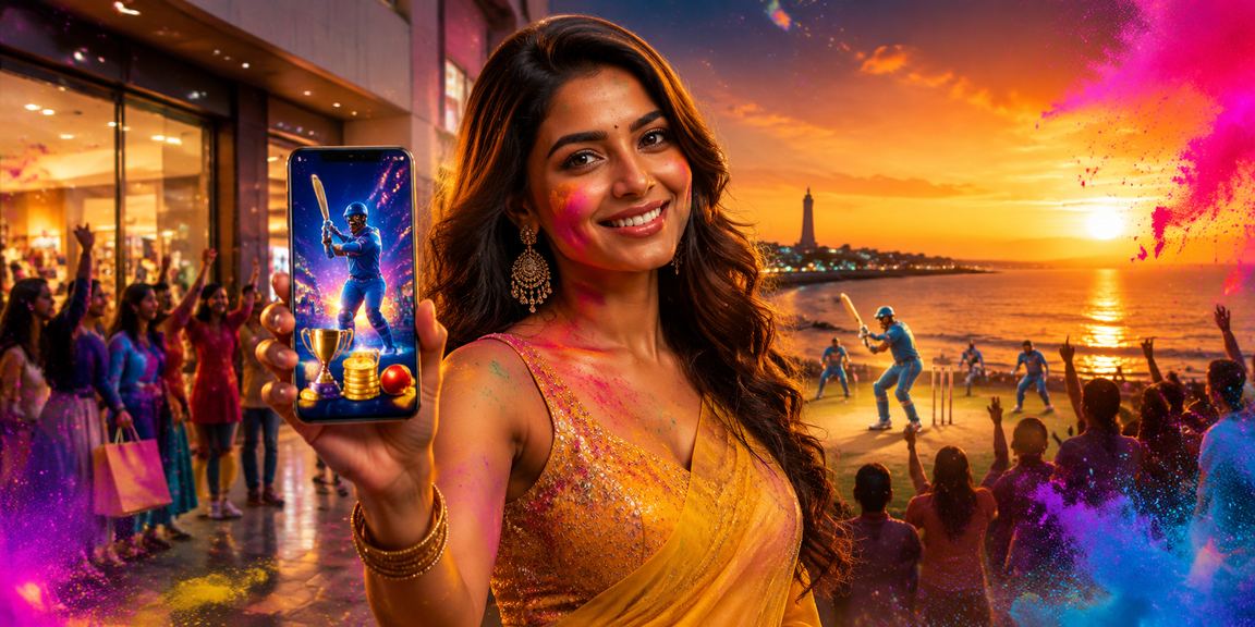 Aviator game live on mobile in India during Holi festival